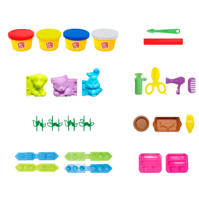Набор для лепки Домашние животные 4 цвета Joy-Doh PETS-200 pot 1
